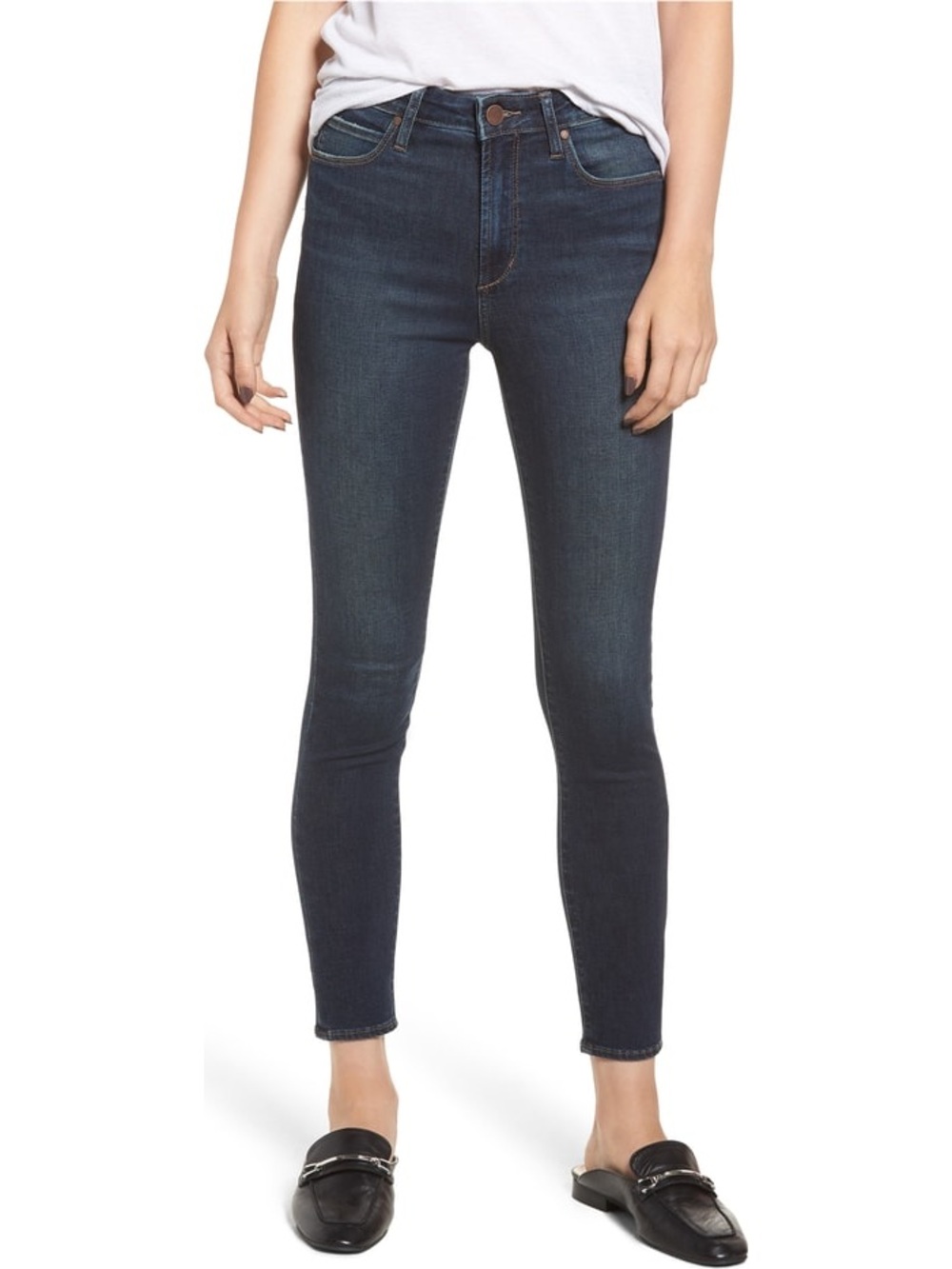 NWT Articles of Society Dark Blue Hi-Rise Skinny Ankle Jeans